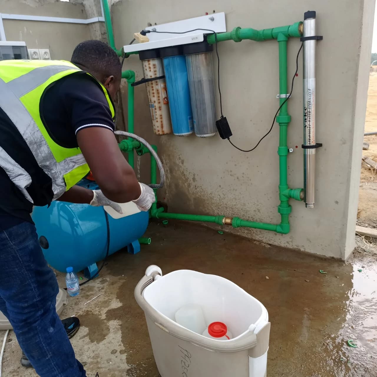 Analyse de la qualité de l'eau