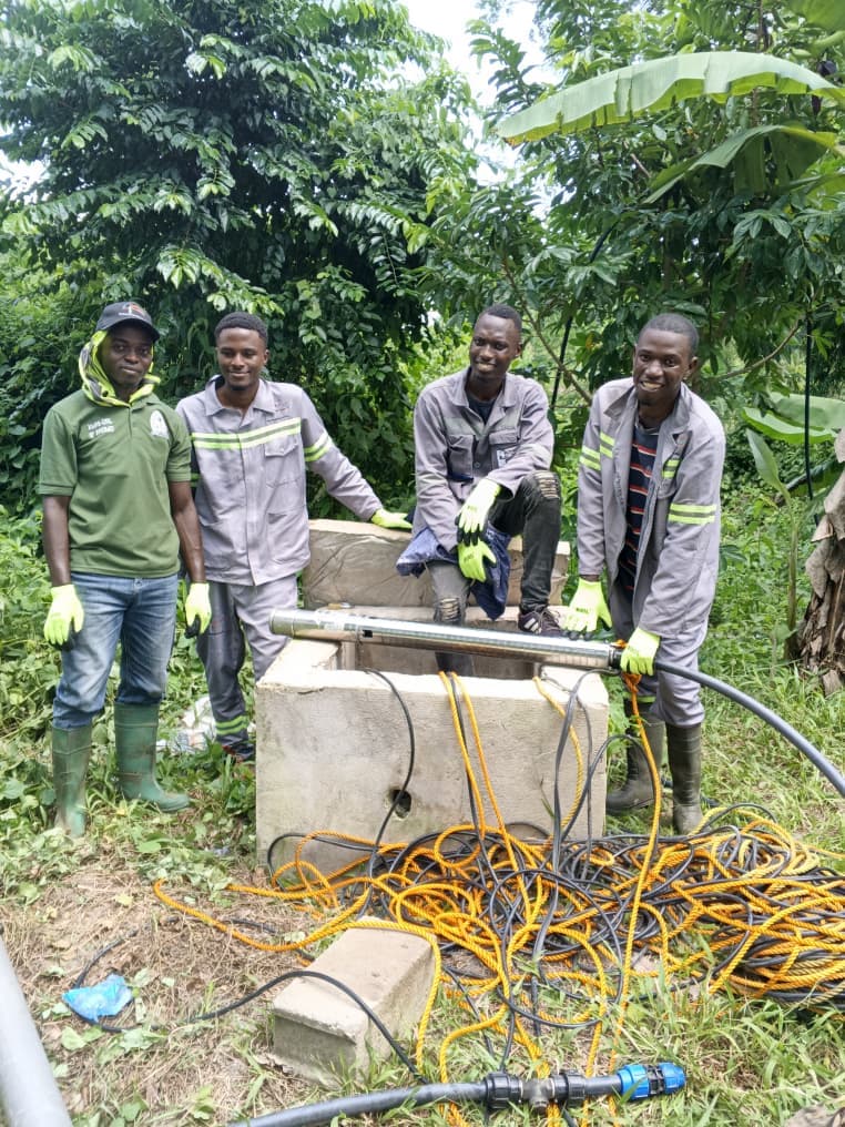 Équipe HYDYAM sur le terrain